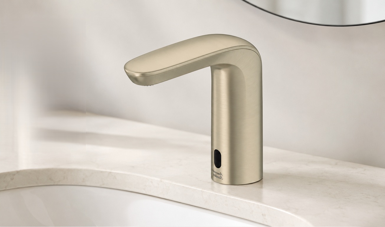 American Standard Selectronic commercial touchless faucet for restroom water efficiency