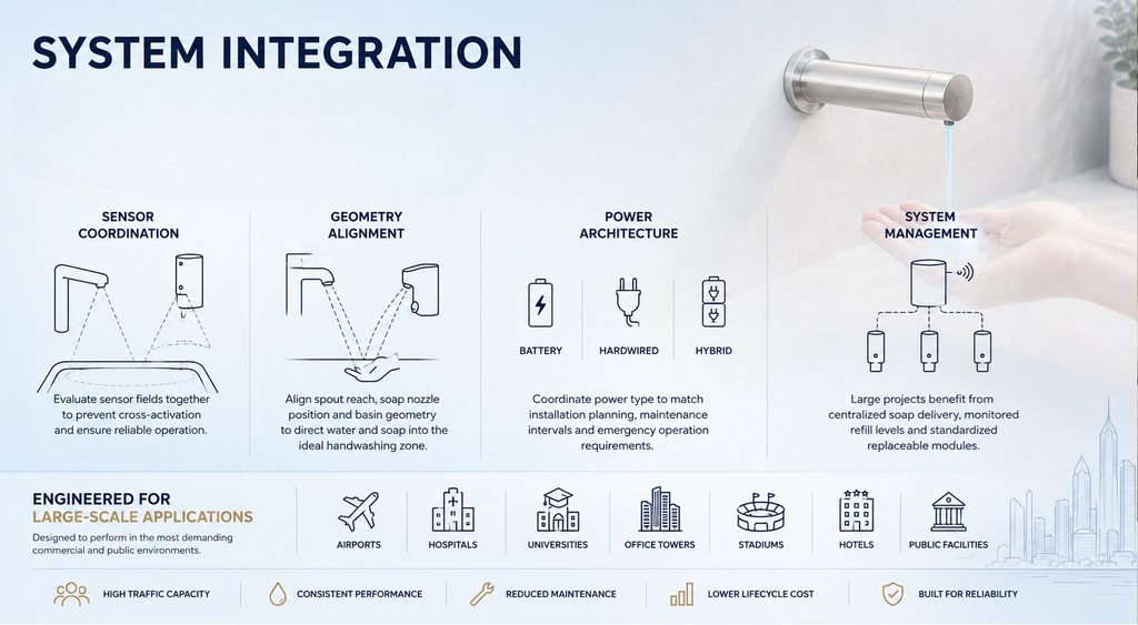 Commercial touchless wash systems plumbing engineering codes standards