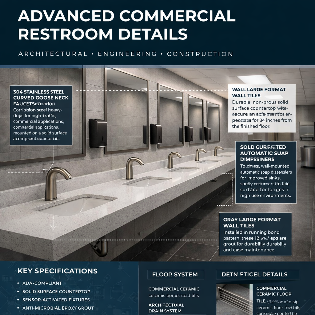 High traffic commercial sensor faucet plumbing codes standards specification