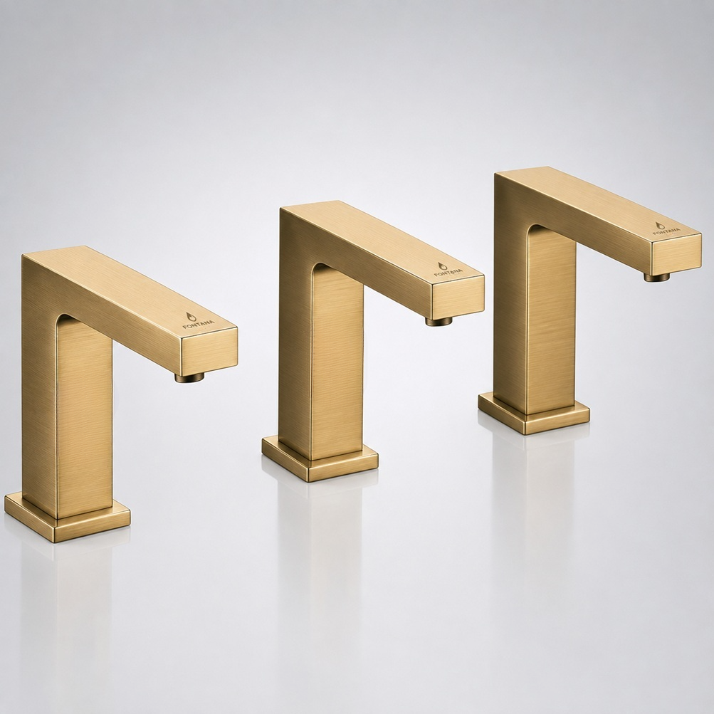 Multi station commercial touchless restroom faucet specification system