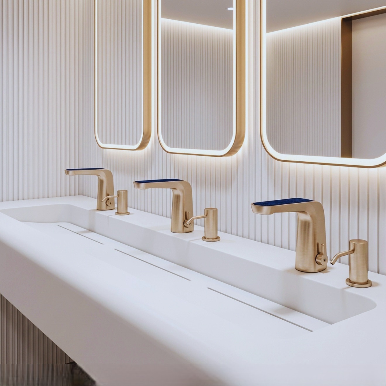 BIM clash detection for touchless faucet plumbing electrical and restroom accessory coordination